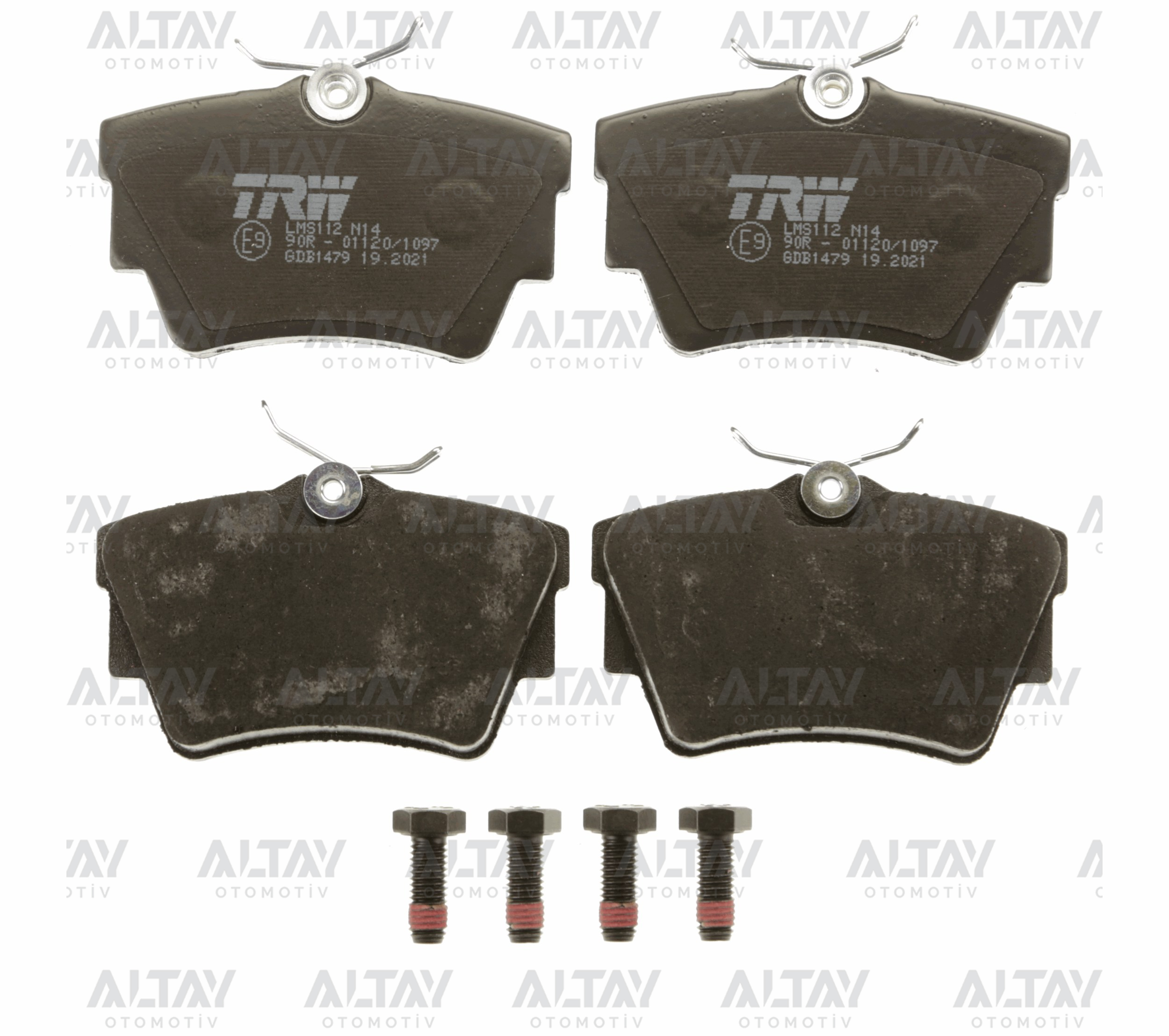 Renault Trafic Arka Fren Balata Iıı OEM 440607091R Renault Trafic Arka Fren Balata Iıı OEM 440607091R